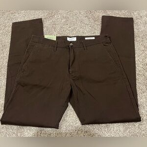 Goodfellow Hennepin Slim Chino Natural Brown 32x32